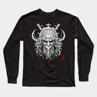 Horn helmet Long Sleeve T-Shirt